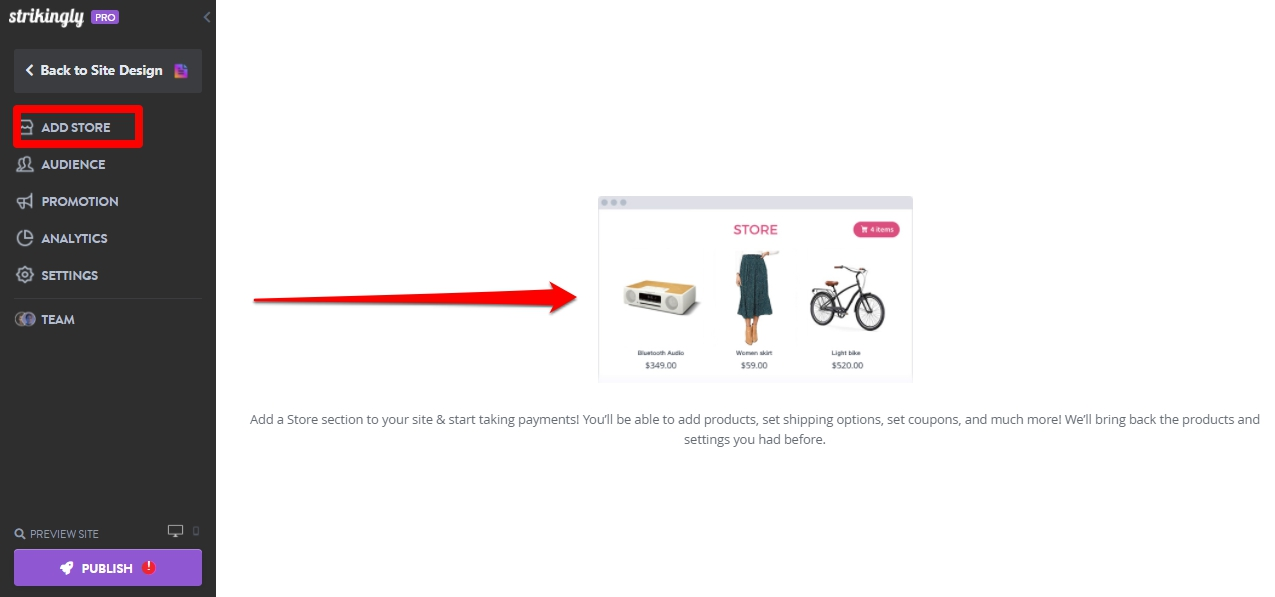set up a Simple store set up a Simple store